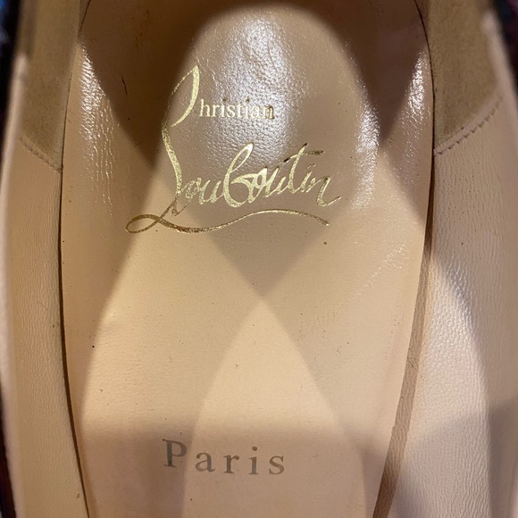 Christian Louboutin Stilettos! Burgundy/Black. Size 40. Gorgeous! - Picture 10 of 14